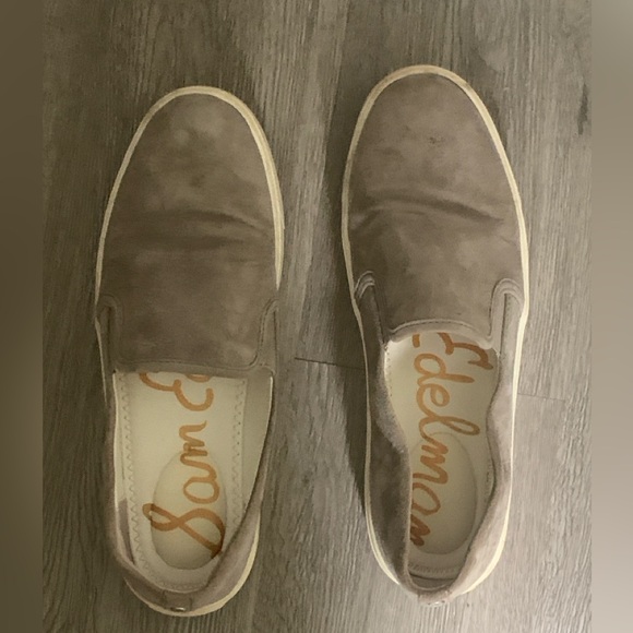 Circus by Sam Edelman | Scotlyn Slip-on Grey Suede Platform Sneaker Shoe | 9.5 - Picture 12 of 13